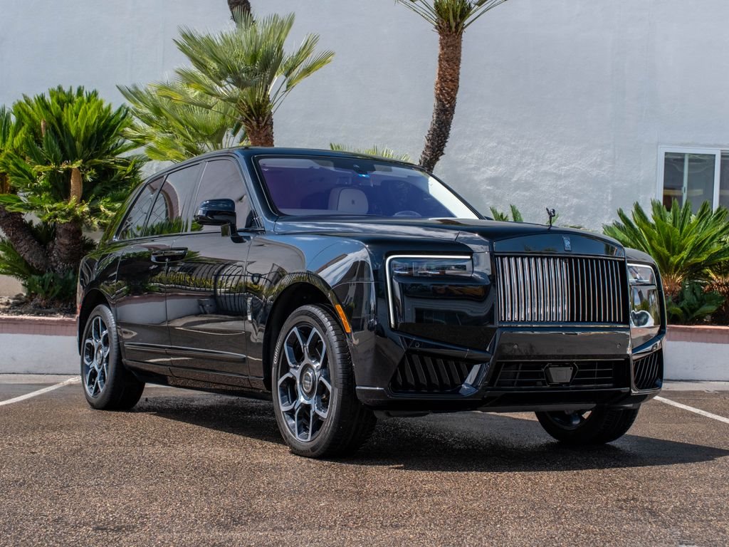 2025 Rolls-Royce Cullinan Black Badge in Black - exterior photo 1