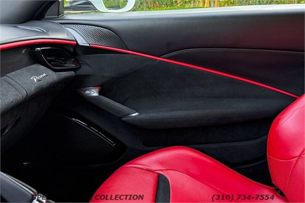 2021 Ferrari Roma in Bianco Avus - interior photo 18