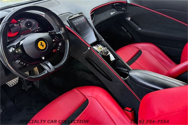 2021 Ferrari Roma in Bianco Avus - interior photo 17