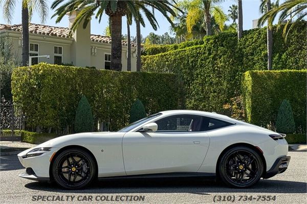 2021 Ferrari Roma in Bianco Avus - exterior photo 8