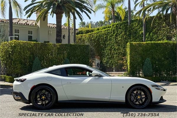 2021 Ferrari Roma in Bianco Avus - exterior photo 4