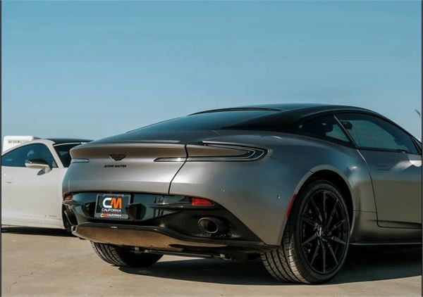 2021 Aston Martin DB11 in Satin Grey Wrap - exterior photo 6
