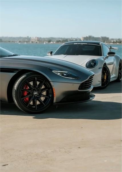 2021 Aston Martin DB11 in Satin Grey Wrap - exterior photo 7