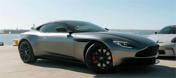 2021 Aston Martin DB11 in Satin Grey Wrap - exterior photo 8