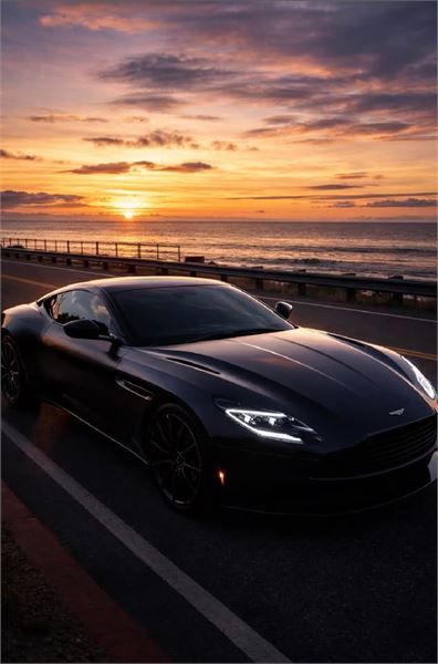 2021 Aston Martin DB11 in Satin Grey Wrap - exterior photo 2