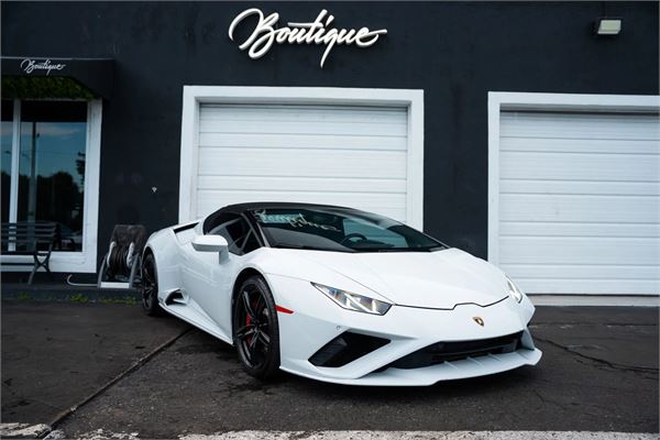 2021 Lamborghini Huracan EVO Spyder LP580-2 in White - exterior photo 8