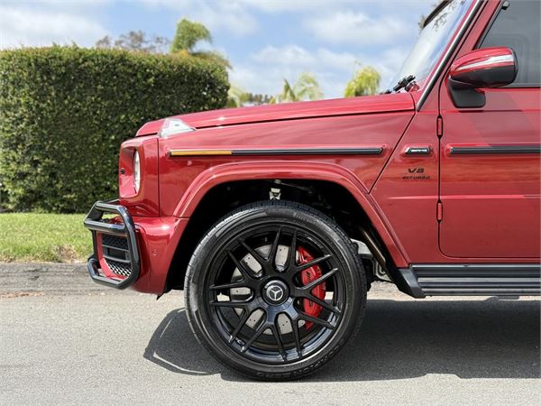 2024 Mercedes-Benz AMG G63 in Cardinal Red Metallic - exterior photo 3
