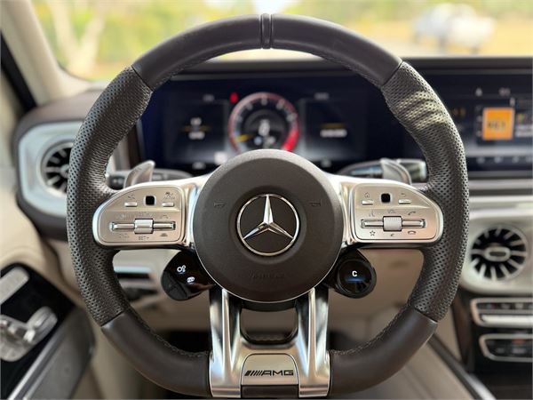 2024 Mercedes-Benz AMG G63 in Cardinal Red Metallic - interior photo 19