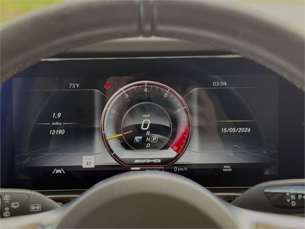 2024 Mercedes-Benz AMG G63 in Cardinal Red Metallic - interior photo 20