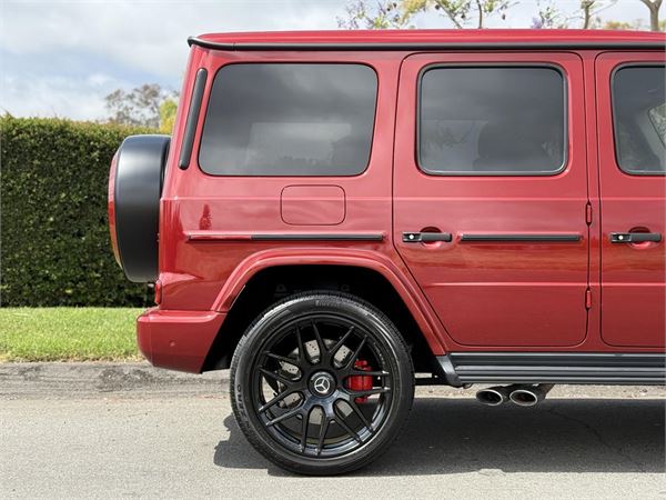 2024 Mercedes-Benz AMG G63 in Cardinal Red Metallic - exterior photo 9