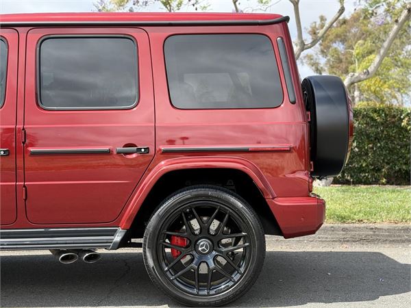 2024 Mercedes-Benz AMG G63 in Cardinal Red Metallic - exterior photo 4