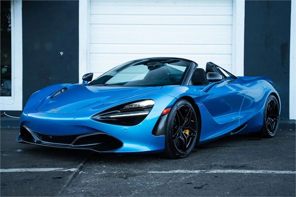 2020 McLaren 720S Spider in MSO Defined Ludus Blue - exterior photo 3