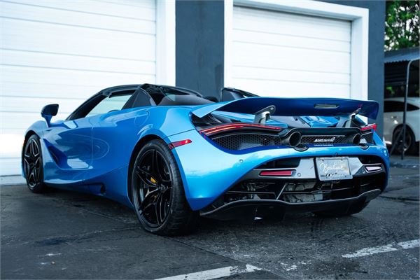 2020 McLaren 720S Spider in MSO Defined Ludus Blue - exterior photo 6