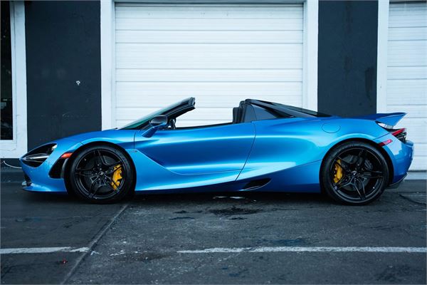 2020 McLaren 720S Spider in MSO Defined Ludus Blue - exterior photo 10