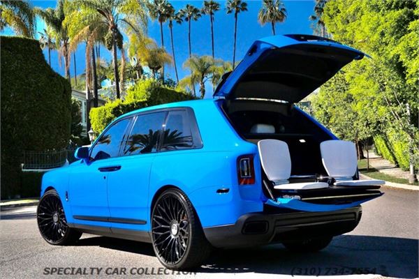 2019 Rolls-Royce Cullinan in Galileo Blue - exterior photo 10