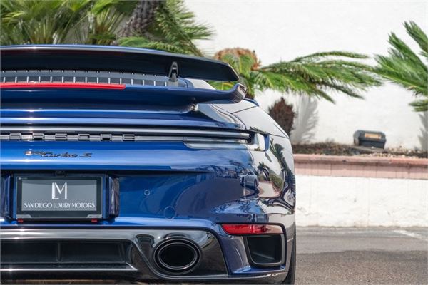 2023 Porsche 911 Turbo in Gentian Blue Metallic - exterior photo 16