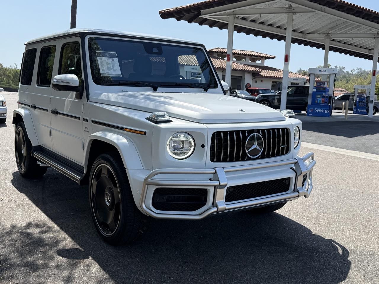 2024 Mercedes-Benz AMG G63 in Moonlight White Magno - exterior photo 1