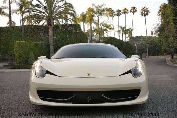 2011 Ferrari 458 Italia Coupe in Bianco Avoria - exterior photo 4