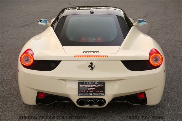2011 Ferrari 458 Italia Coupe in Bianco Avoria - exterior photo 8