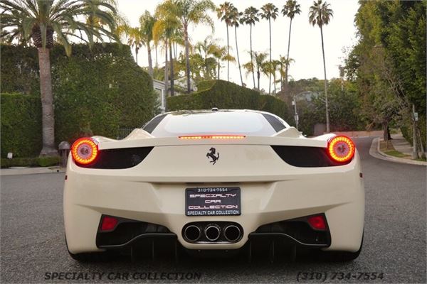 2011 Ferrari 458 Italia Coupe in Bianco Avoria - exterior photo 7