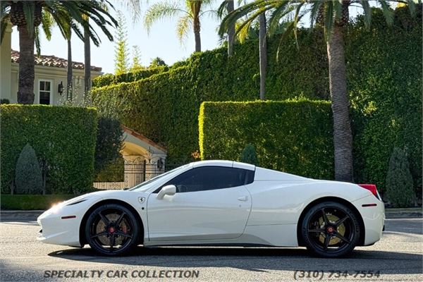 2014 Ferrari 458 Italia Spider in Bianco Avus - exterior photo 12
