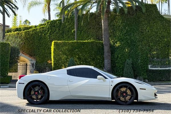 2014 Ferrari 458 Italia Spider in Bianco Avus - exterior photo 7