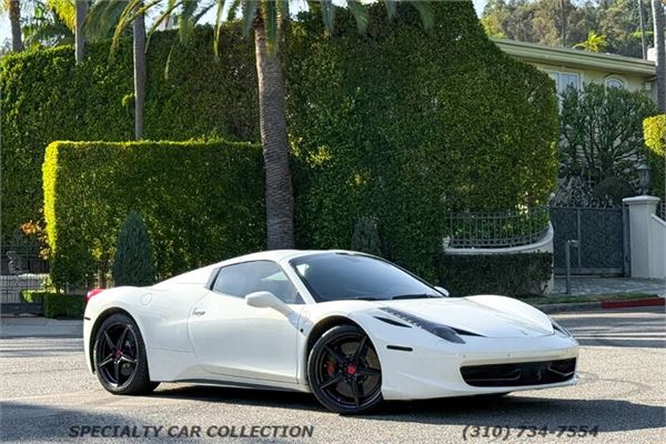 2014 Ferrari 458 Italia Spider in Bianco Avus - exterior photo 5