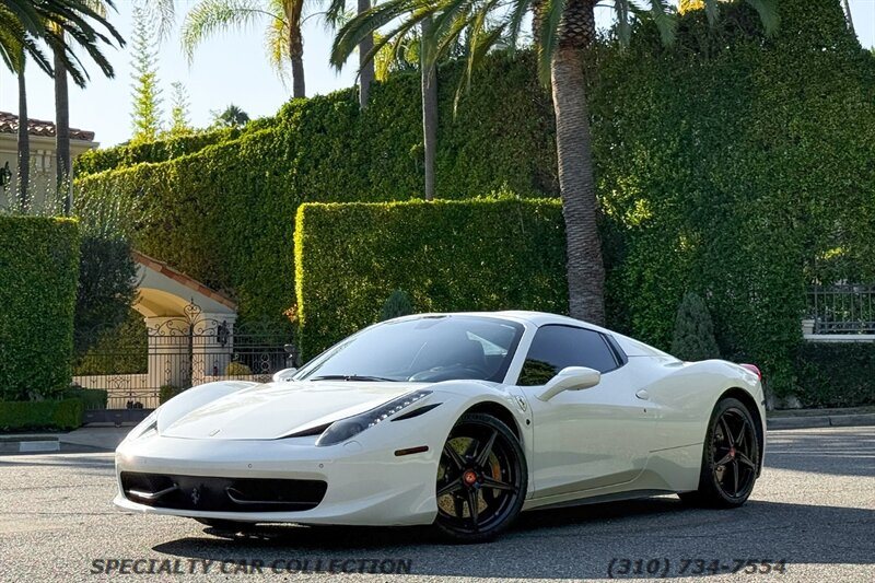 2014 Ferrari 458 Italia Spider in Bianco Avus - exterior photo 1