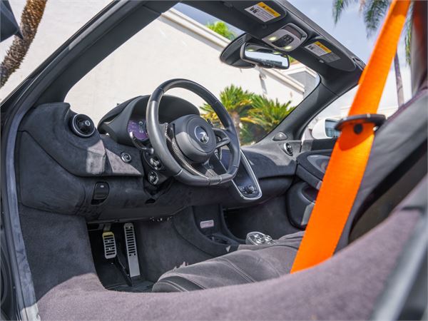 2020 McLaren 600LT in Silica White - interior photo 18