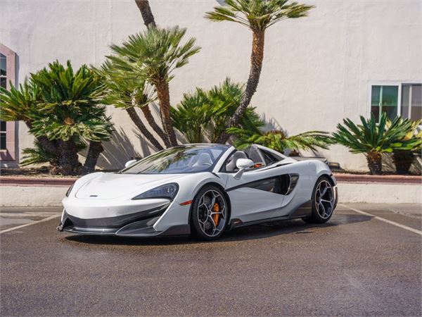 2020 McLaren 600LT in Silica White - exterior photo 13