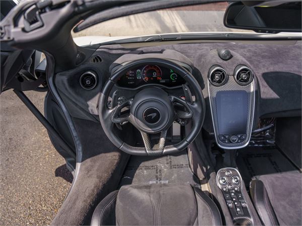 2020 McLaren 600LT in Silica White - interior photo 19
