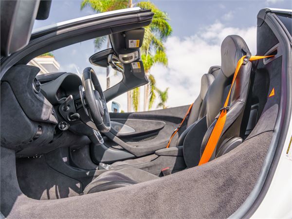 2020 McLaren 600LT in Silica White - interior photo 23