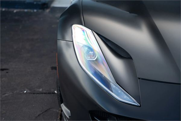 2019 Ferrari 812 Superfast in Nero DS/Satin Black Wrap - exterior photo 13