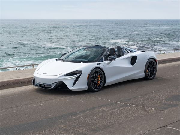 2025 McLaren Artura in Silica White - exterior photo 2