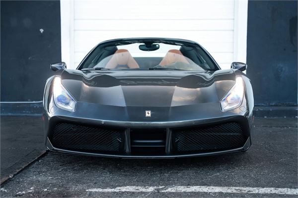 2016 Ferrari 488 Spider in Grigio Silverstone - exterior photo 2
