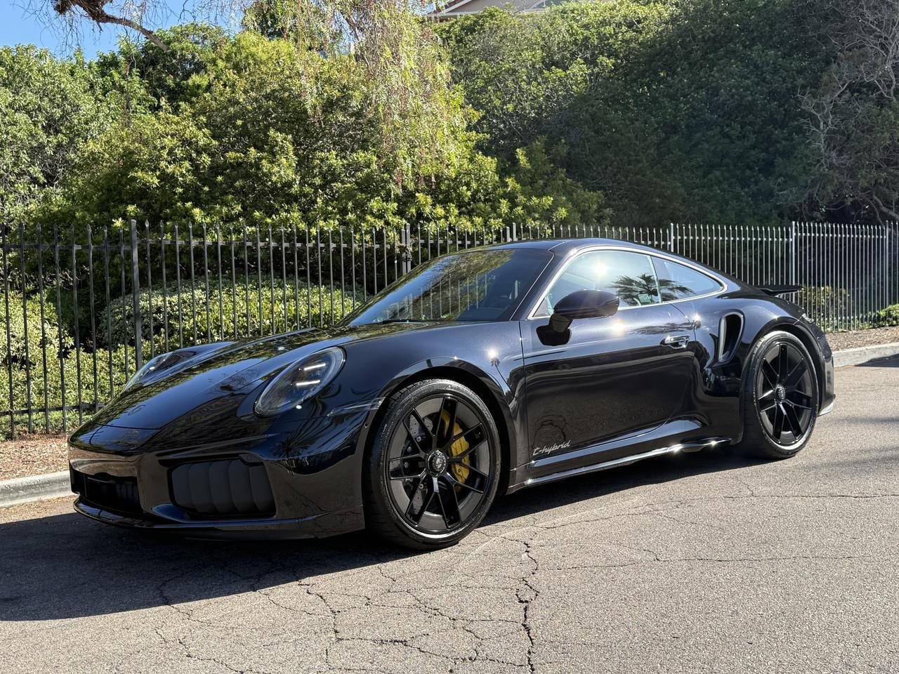2026 Porsche 911 Turbo S in Jet Black Metallic - exterior photo 1