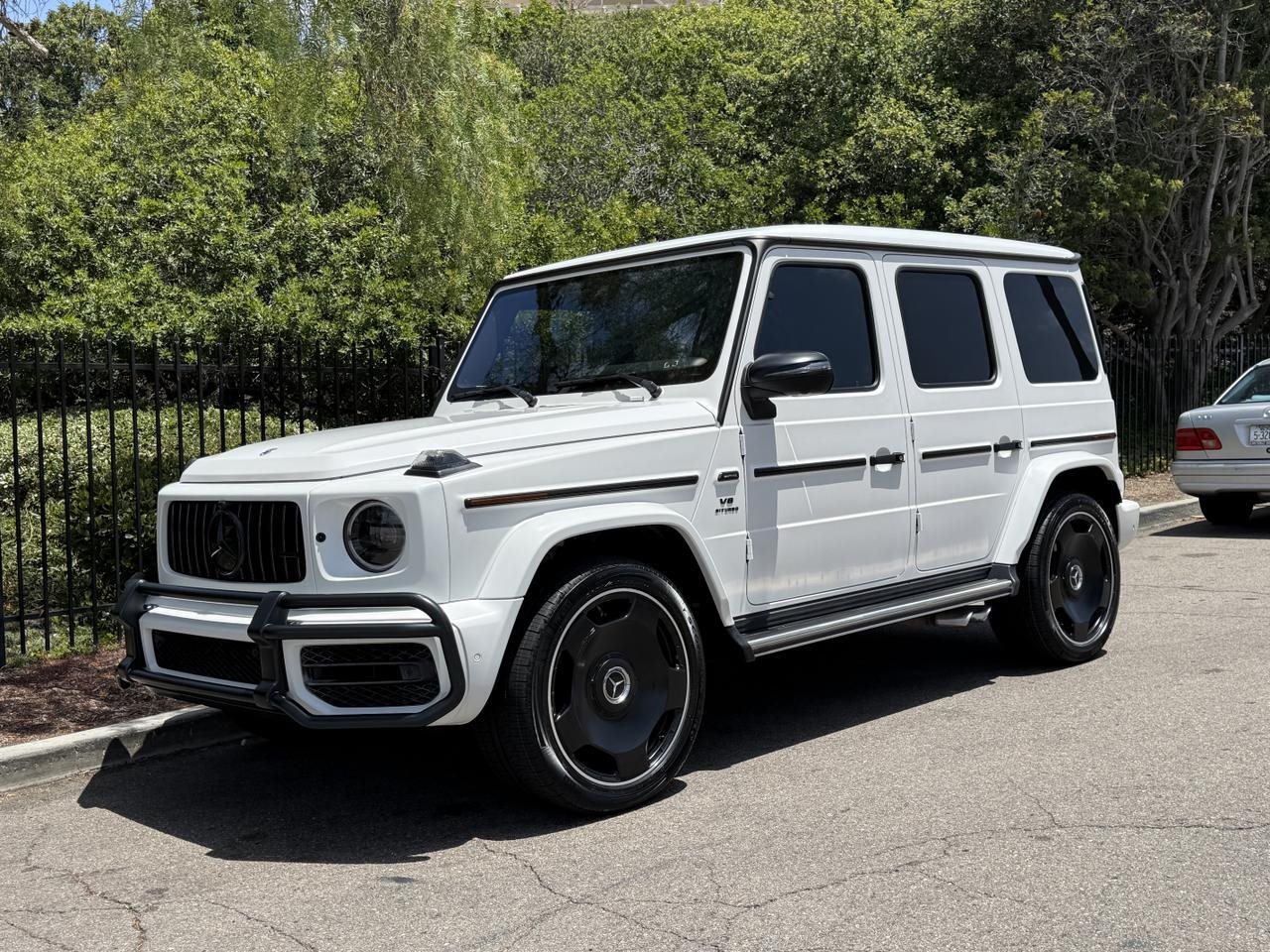 2022 Mercedes-Benz AMG G63 in Moonlight White Magno - exterior photo 1