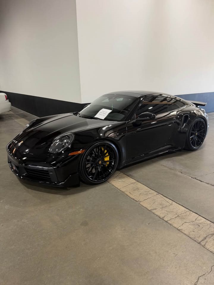2025 Porsche 911 Turbo S in Black - exterior photo 1