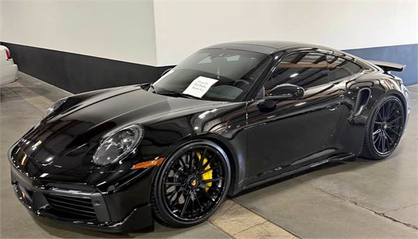 2025 Porsche 911 Turbo S in Black - exterior photo 4