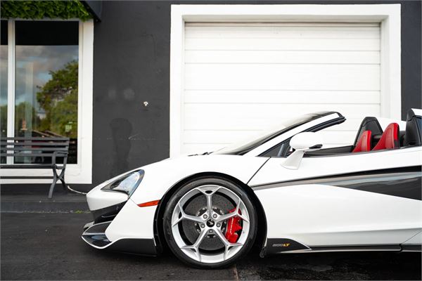 2020 McLaren 600LT Spider in White - exterior photo 7