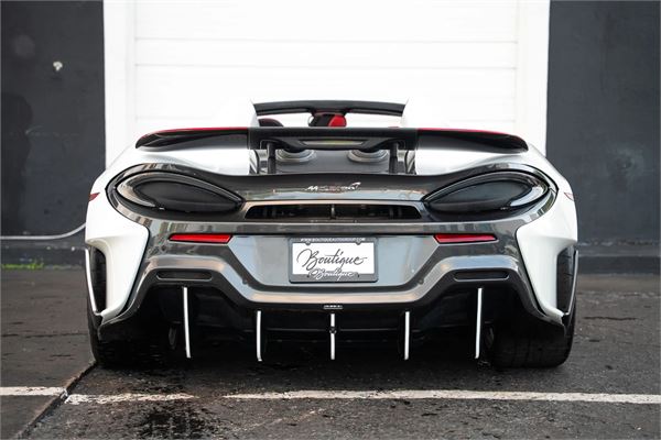 2020 McLaren 600LT Spider in White - exterior photo 5