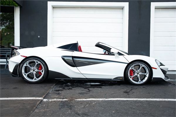 2020 McLaren 600LT Spider in White - exterior photo 10