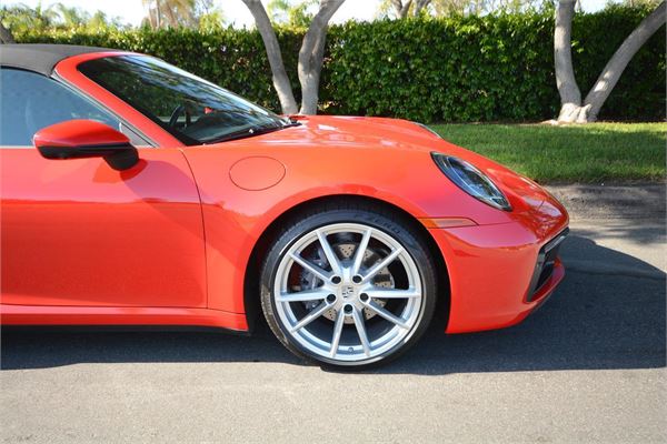 2022 Porsche 911 Carrera Cabriolet in Guards Red - exterior photo 10