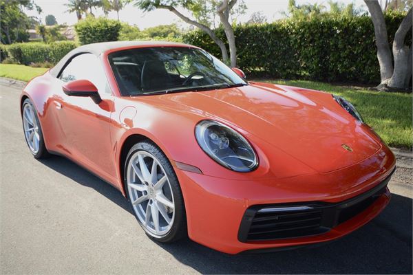 2022 Porsche 911 Carrera Cabriolet in Guards Red - exterior photo 11